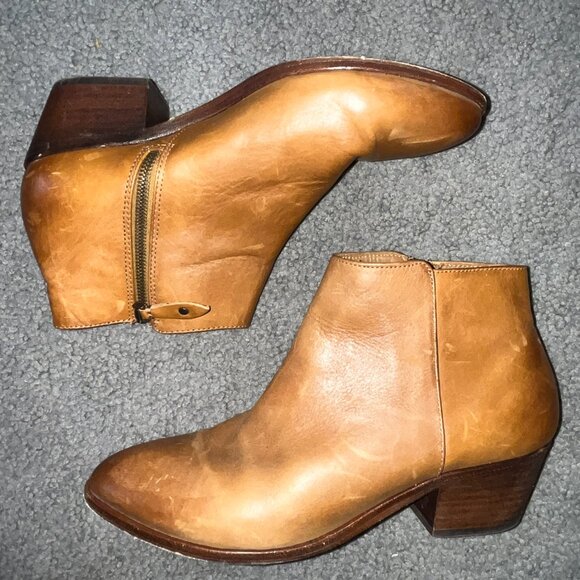 THURSDAY BOOT CO. DOWNTOWN WOMEN'S HANDCRAFTED  ANKLE BOOTIE TOFFEE LEATHER  8.5 - Picture 4 of 12